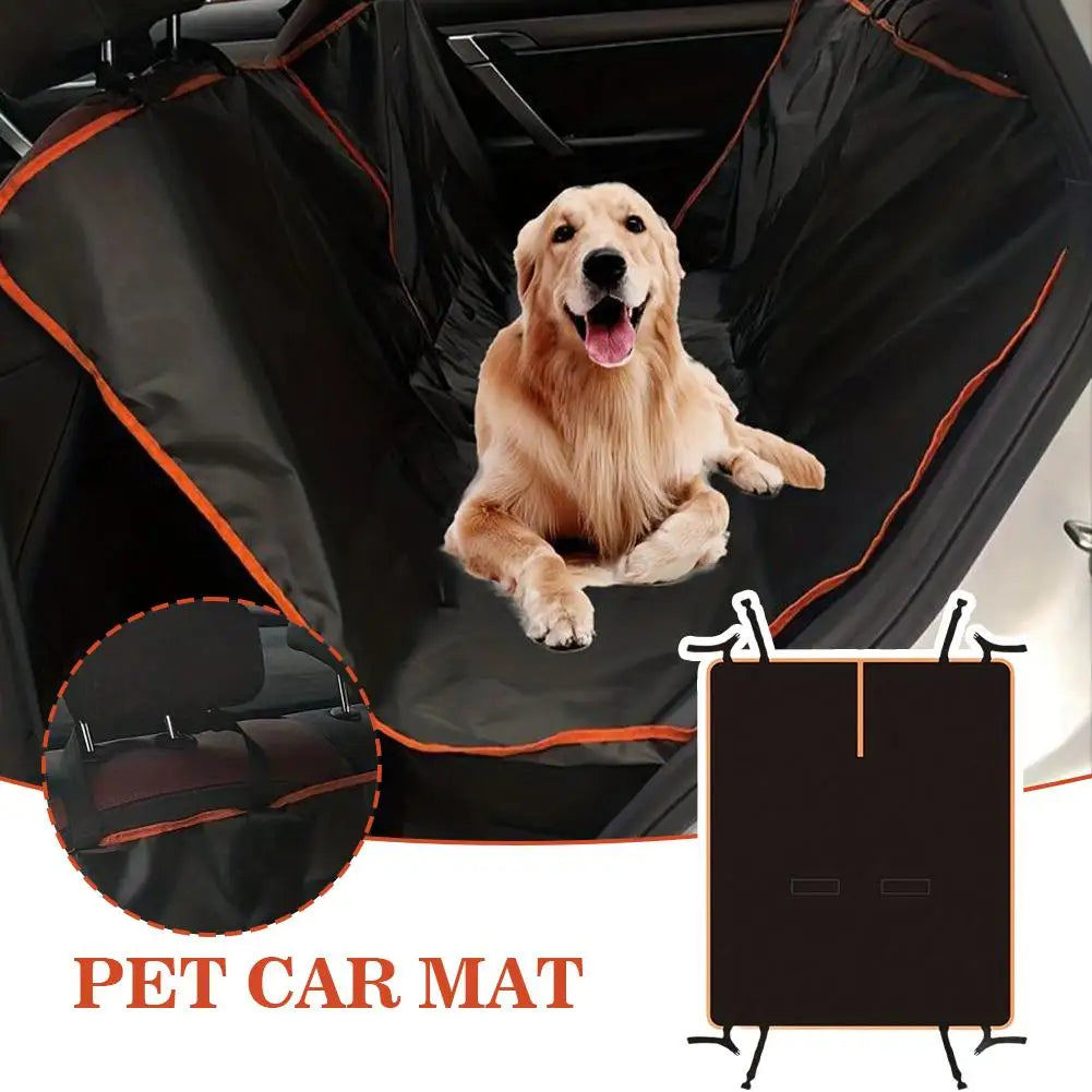 Premium Dog Hammock Car Seat Cover | Waterproof & Non-Slip