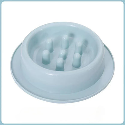 Elevated Anti-Slip Cat Slow Feeder Bowl