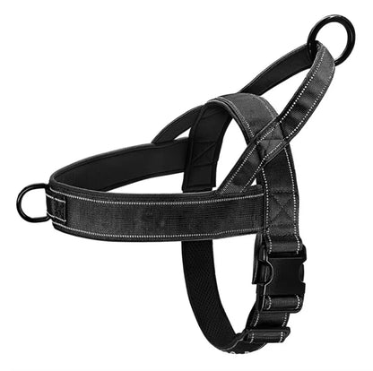 Heavy-Duty No-Pull Dog Harness with Handle | Reflective & Adjustable