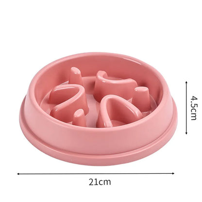 Slow Feeder Dog Bowl Anti-Choking Puzzle Feeder