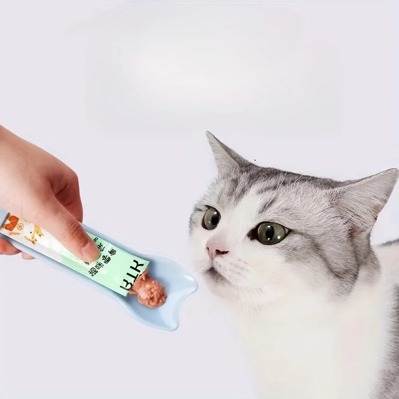 Cat Strip Squeeze Spoon Cat Strip Feeder