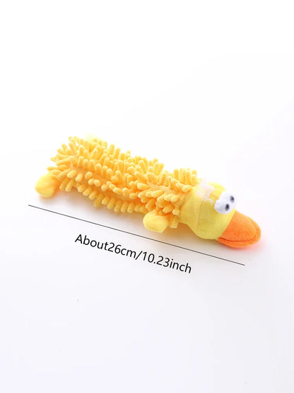 Squeaky Plush Dog Toy | Interactive Chew & Play Companion