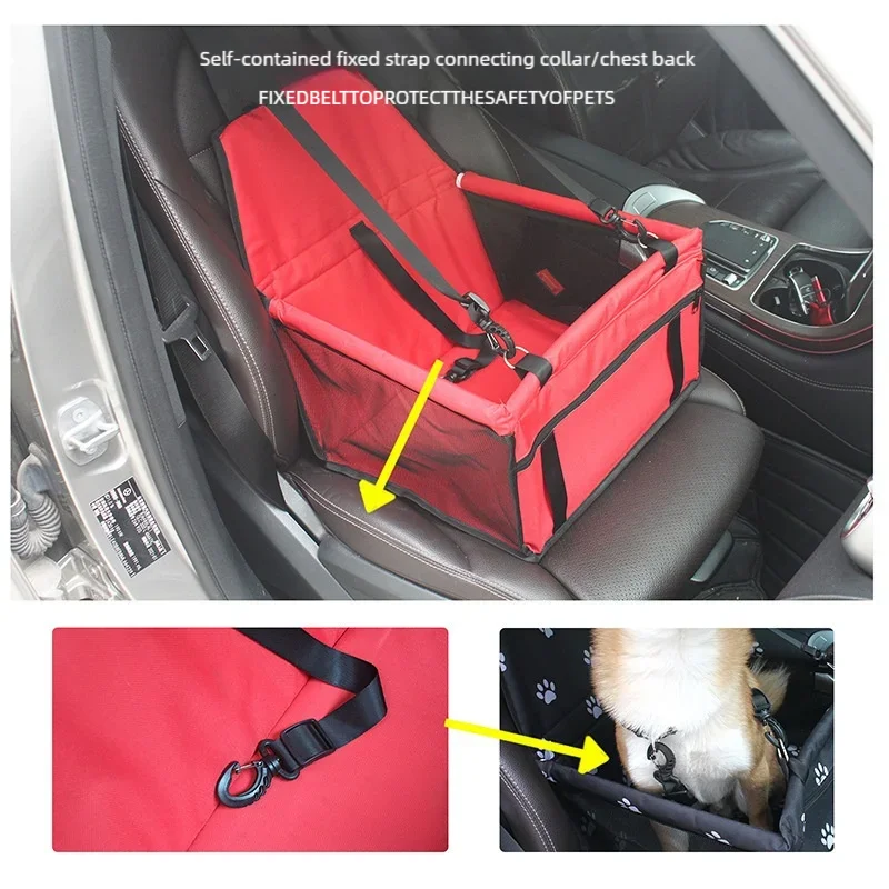 Foldable Dog Car Seat Cover Hammock