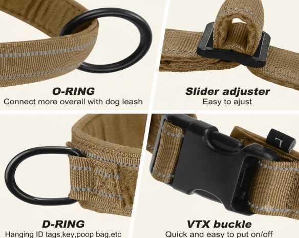 Heavy-Duty No-Pull Dog Harness with Handle | Reflective & Adjustable