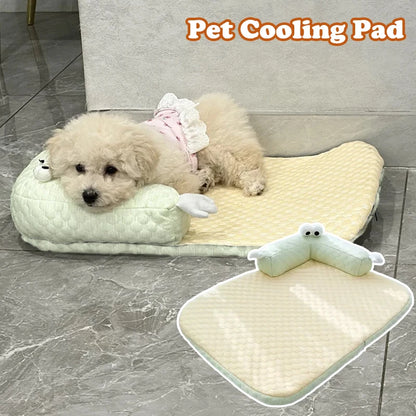 Ice Silk Cooling Orthopedic Dog Bed