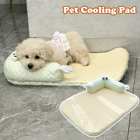 Ice Silk Cooling Orthopedic Dog Bed