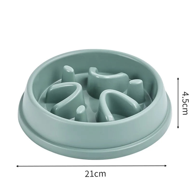 Slow Feeder Dog Bowl Anti-Choking Puzzle Feeder