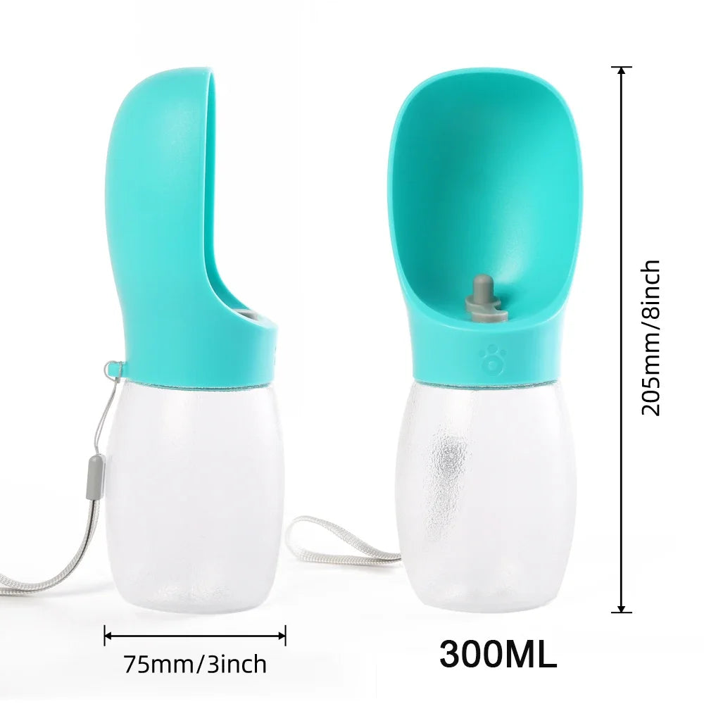 300ml Portable Dog and Cat Water Bottle