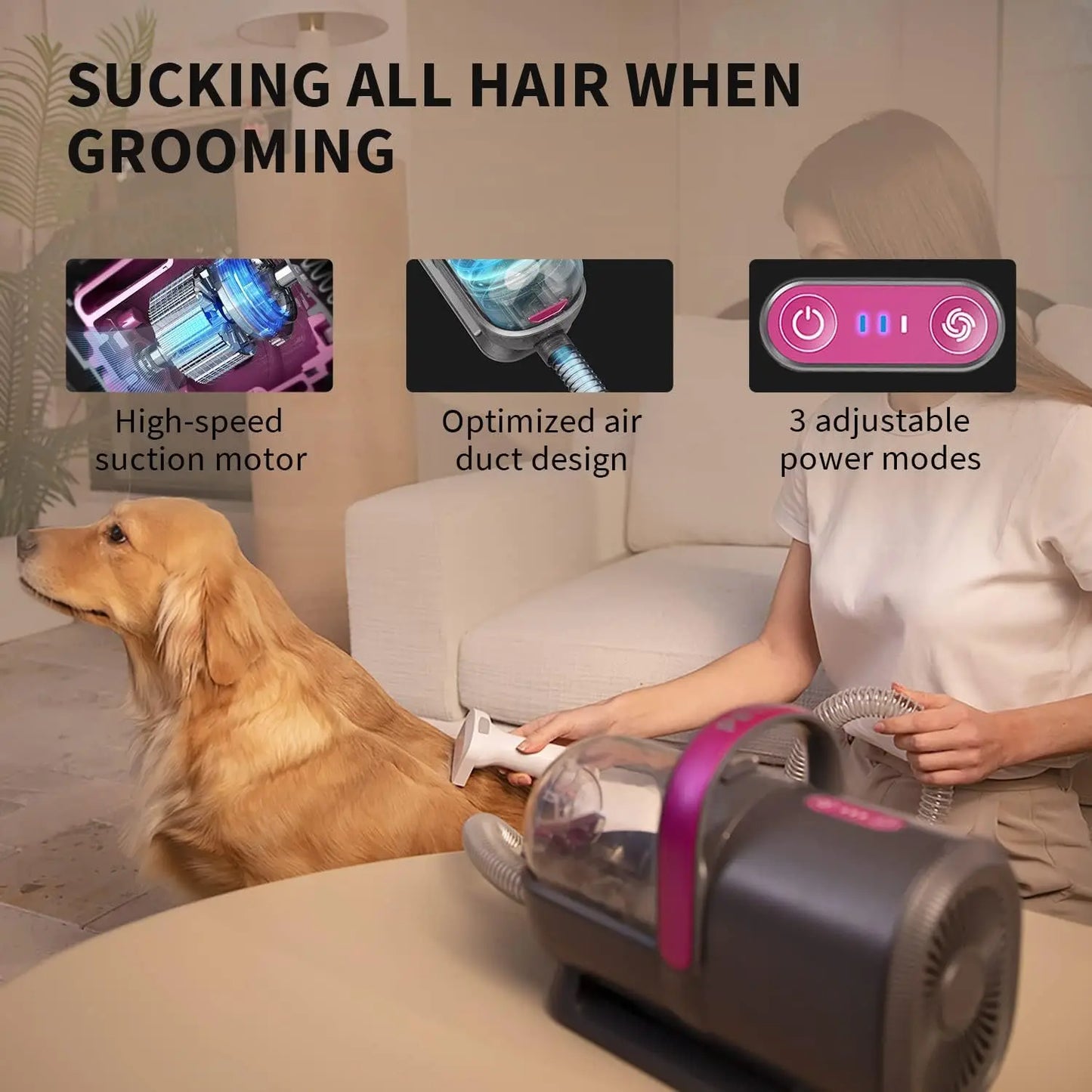 5-in-1 Professional Shedding & Grooming Kit