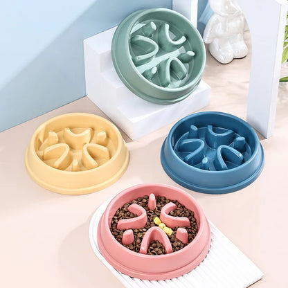 Slow Feeder Dog Bowl Anti-Choking Puzzle Feeder