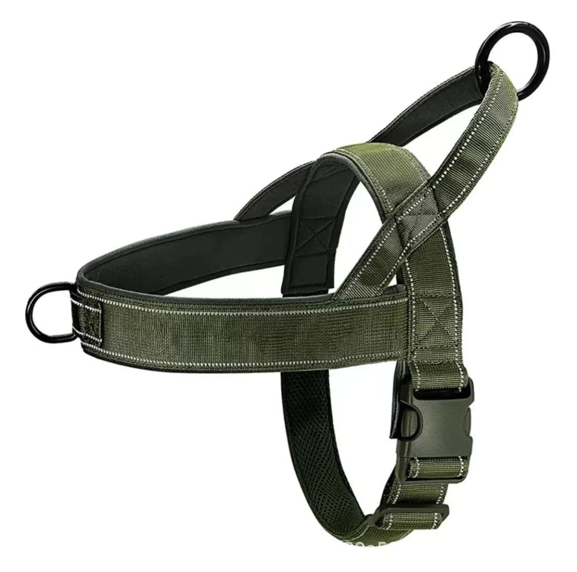 Heavy-Duty No-Pull Dog Harness with Handle | Reflective & Adjustable