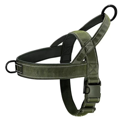 Heavy-Duty No-Pull Dog Harness with Handle | Reflective & Adjustable