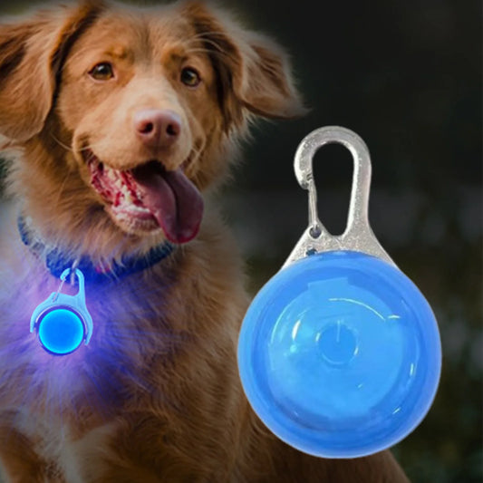 GlowSafe LED Pet Collar Light | Night Visibility for Dogs & Cats