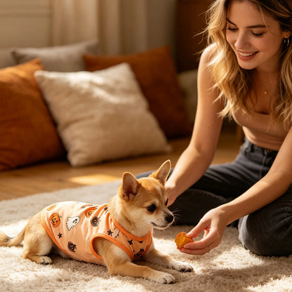 Spooky Pumpkin Pet Vest