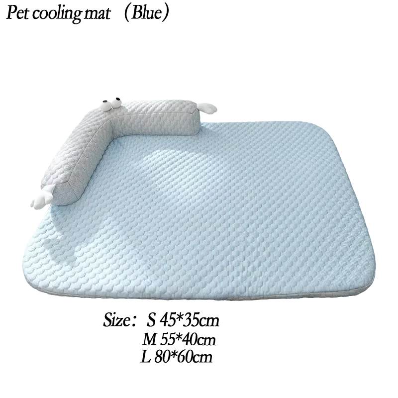 Ice Silk Cooling Orthopedic Dog Bed