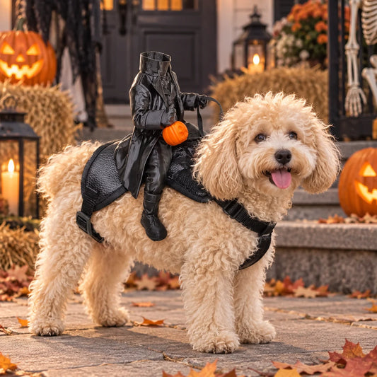 Headless Horseman Costume for Small Pets