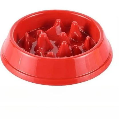 Elevated Anti-Slip Cat Slow Feeder Bowl