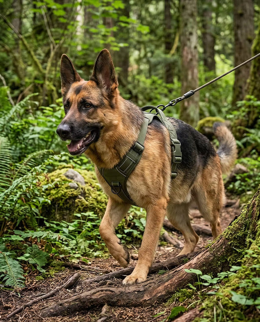 Heavy-Duty No-Pull Dog Harness with Handle | Reflective & Adjustable